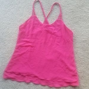 Naked Zebra Tops - Fuscia Tank Naked Zebra Tops - Fuscia Tank